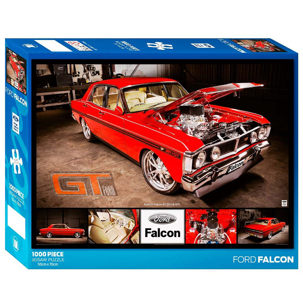 FORD 1000pc Falcon Cat GT Red Jigsaw Puzzle Kids/Adult Set 50x70cm 3y IMPZ0078