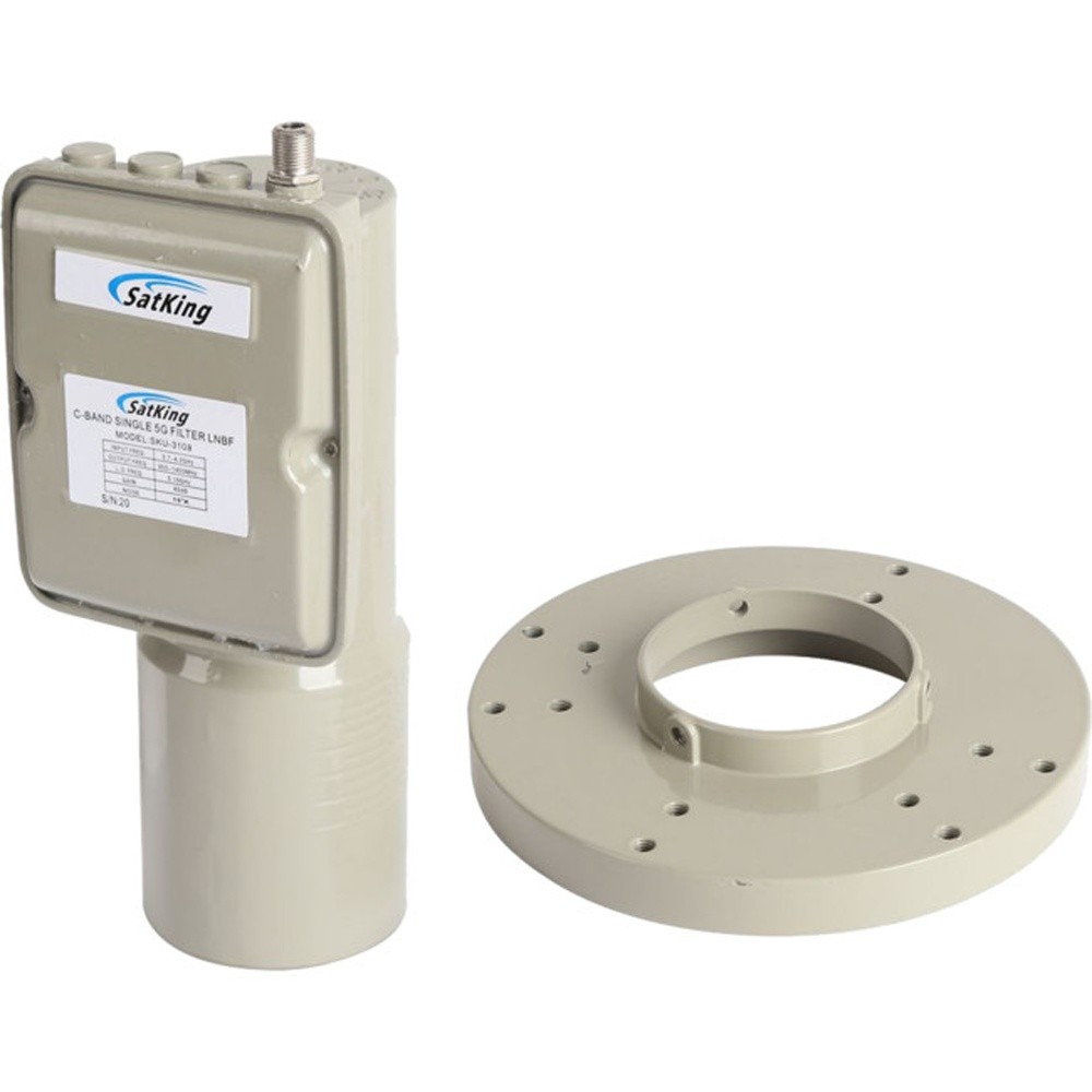 SATKING Lnbf C-Band Dual Polarity Satellite LNB 5G NBN Filter CHW-3108