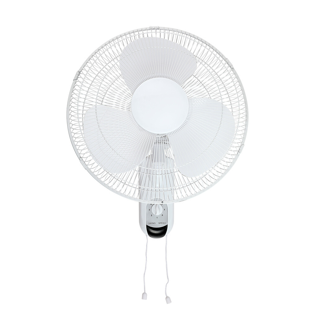 Heller HWF40P 40cm Oscillating Wall Mountable Fan/Air Cooling/Pull Cord Control