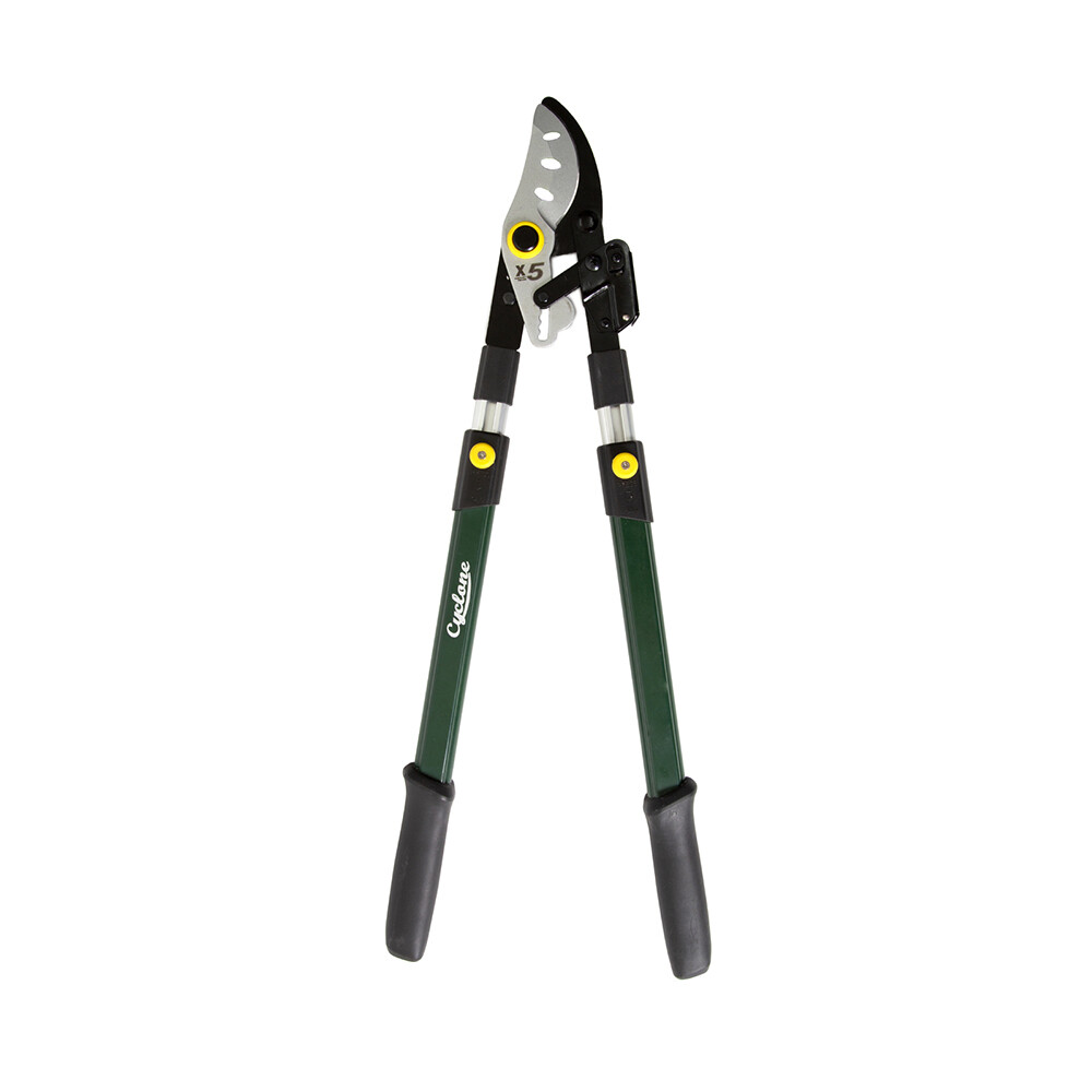 CYCLONE Ratchet Telescopic Bypass Lopper Plant/Flowers Cutting/Gardening 660535