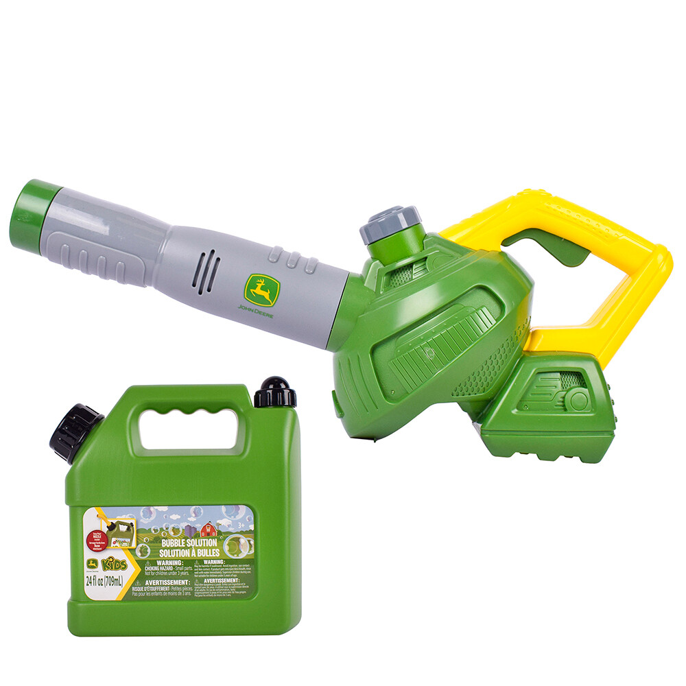 JOHN DEERE Bubble Leaf Blower Refill Gas Can Kids Toy 700ml 3Y 470146 Gardening