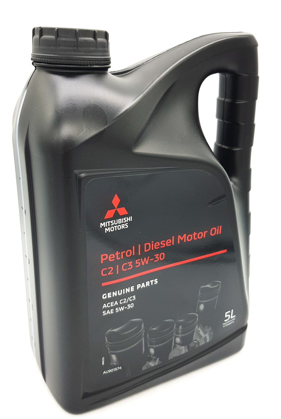 Mitsubishi Engine Oil C2/C3 5W-30 Genuine 5L AU901574 for Triton Pajero Sport