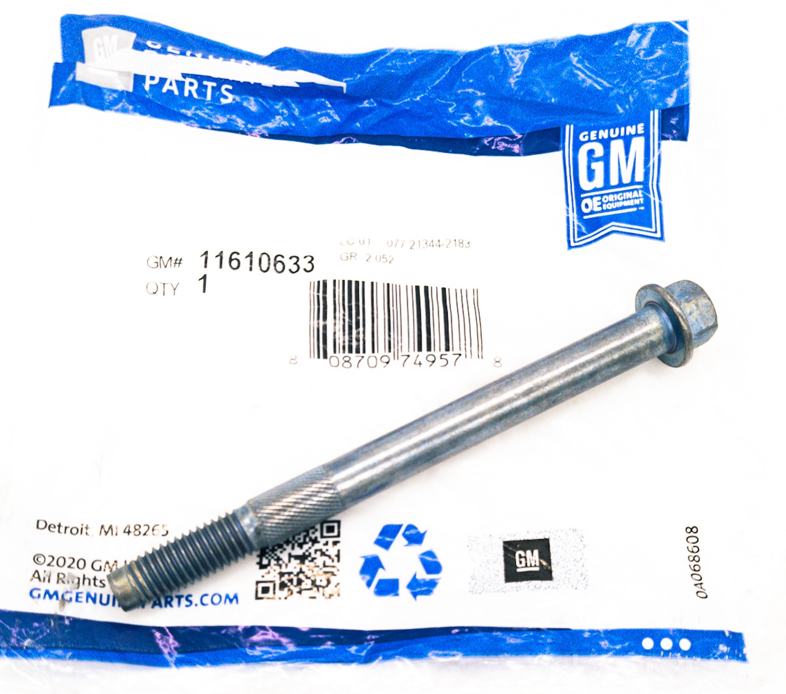 Holden Starter Motor Bolt 11610633 for GM 120mm 100mm 1.5thread Other Car Truck