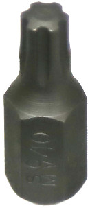 TE Tools T40 Torx-Plus Impact Bit 10mm Hex 30mm long T6240 TE-T6240 Other Hand