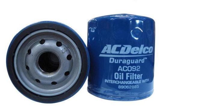 Holden Oil Filter AC092 AcDelco For Commodore VF Sedan 6.2 SS SS-V 6.2LTP-L