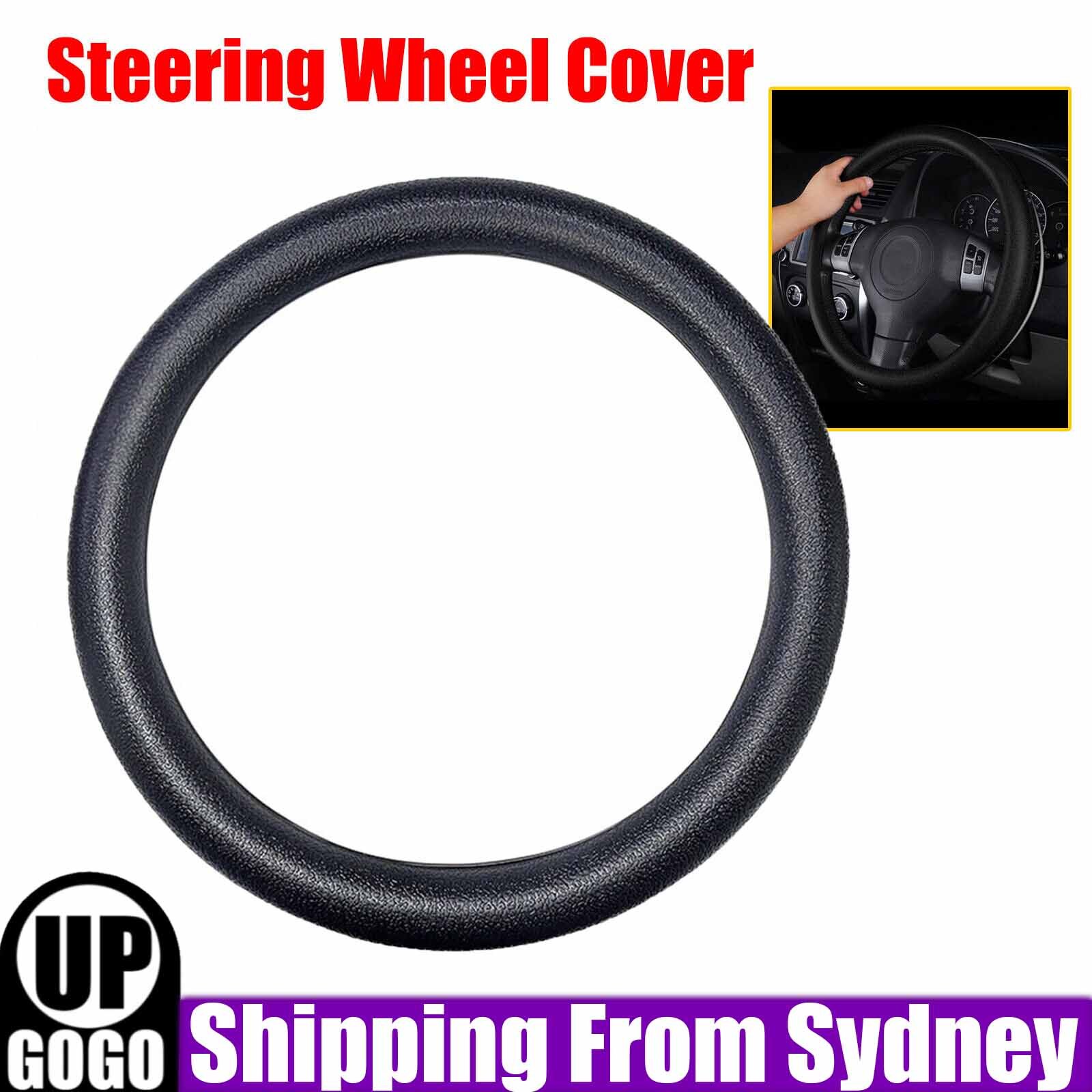 Silicone Leather DIY Car Steering Wheel Cover Protection Needle 13-16 Parts Horn