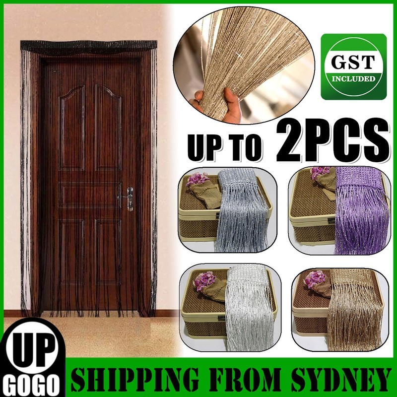 Tassel Decoration Fly Screen Panel Room Door Curtain Divider Window Bead String