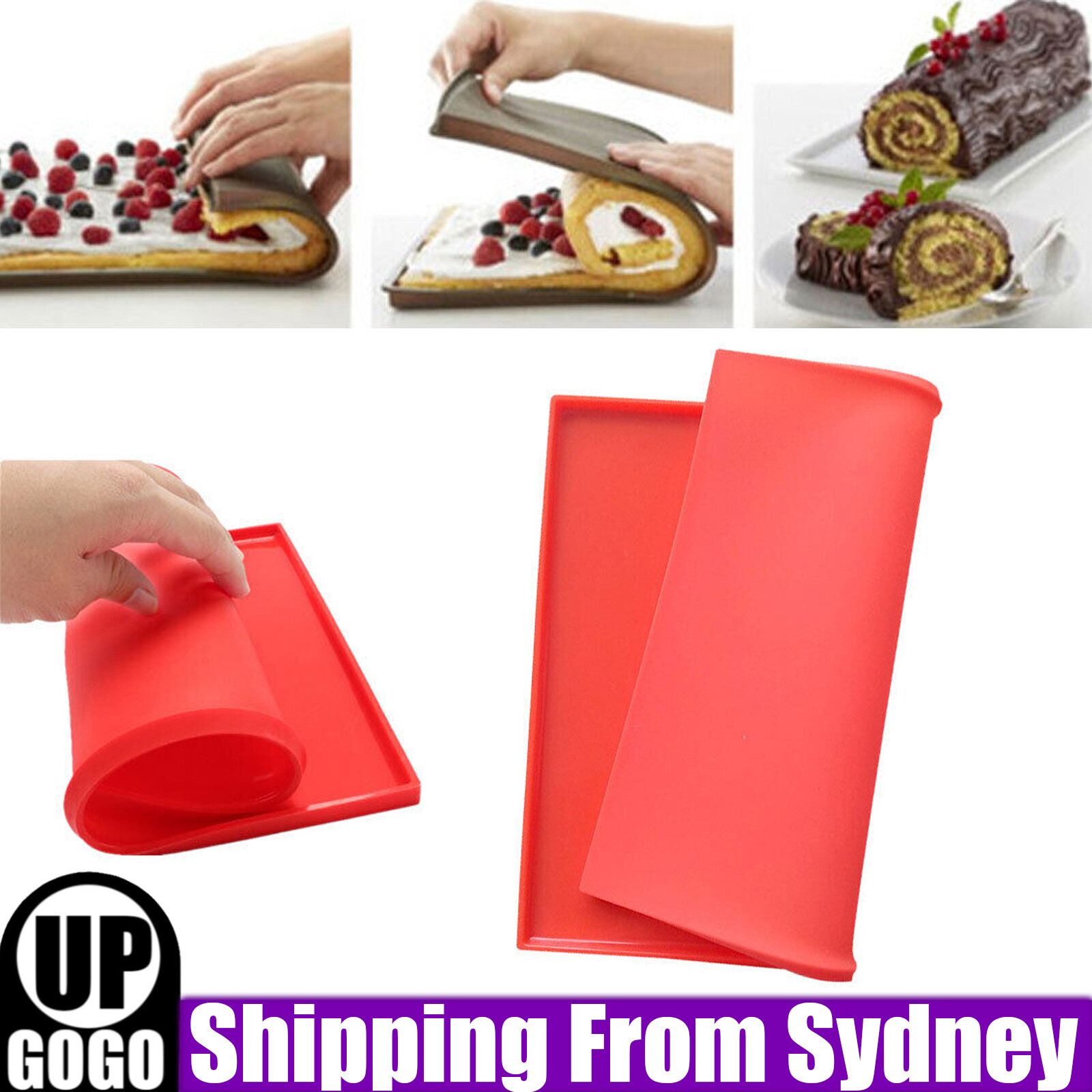 Baking Sheet Mat Pastry Liner Heat Silicone Non-Stick Oven Tray Resistant AUS