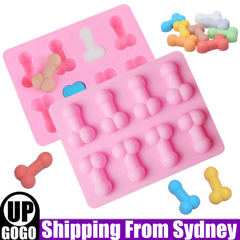 Party Bestbuy Willy Penis Chocolate Mould Ice Cookie Jelly Silicone Mold Novelty
