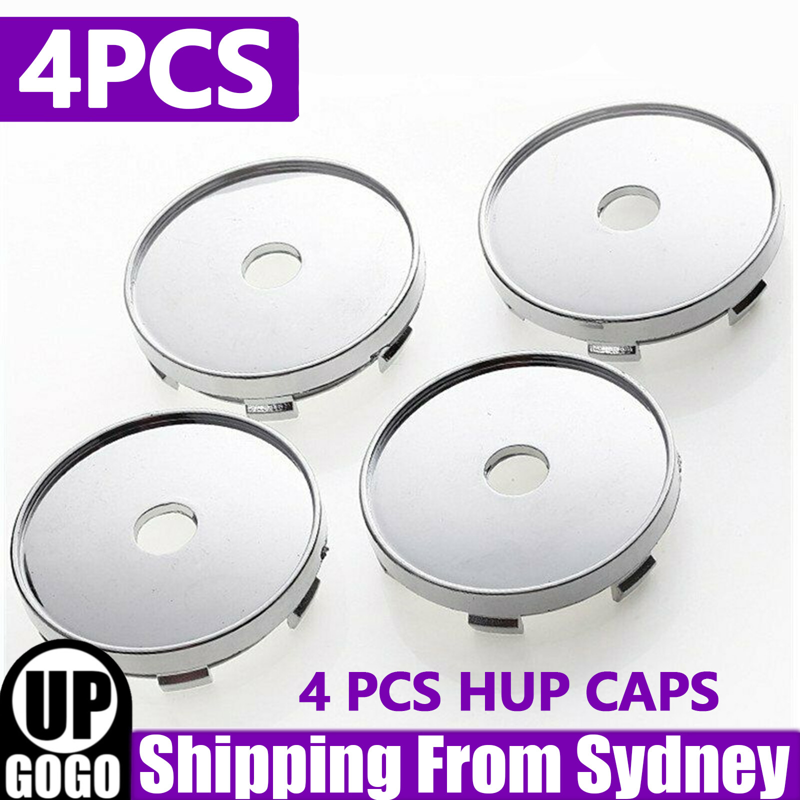 4pcs 60mm Universal Car Auto Wheel Center Caps Central Hub Blank Centre Hubcaps