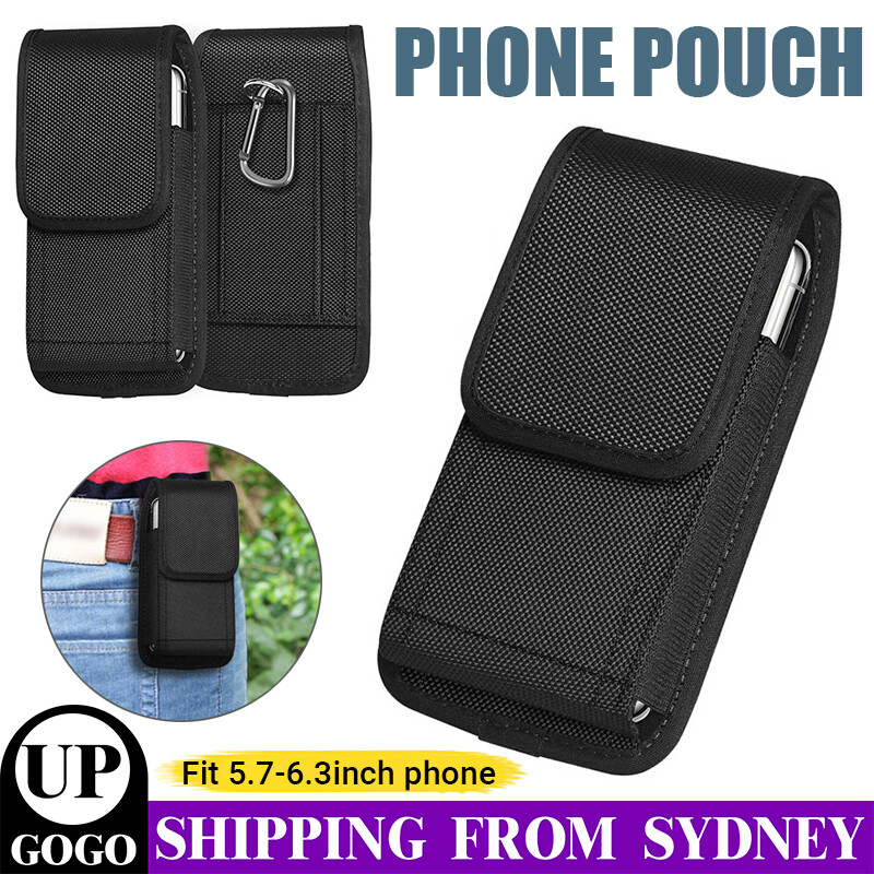 Universal Outdoor Tactical Mobile Phone Pouch Holster Case Bag Hook Holder Belt