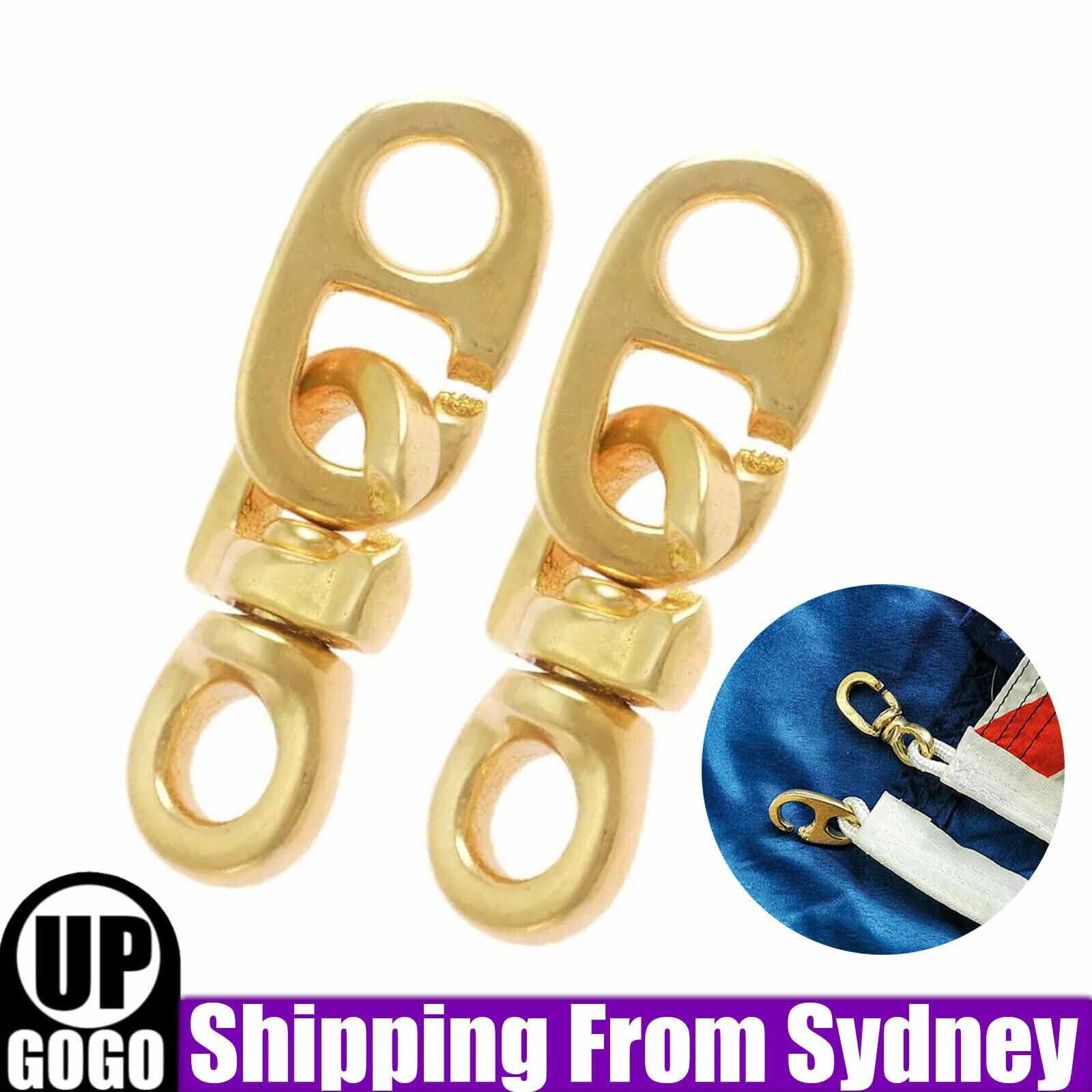 zinc alloy Sister Clip Pack of 2 For Flags/Boats/Yachts/Marine/Nautical Flags