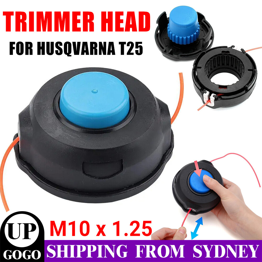 10mm TRIMMER HEAD FOR HUSQVARNA T25 TAP WHIPPER SNIPPER BRUSHCUTTER Husky Brush