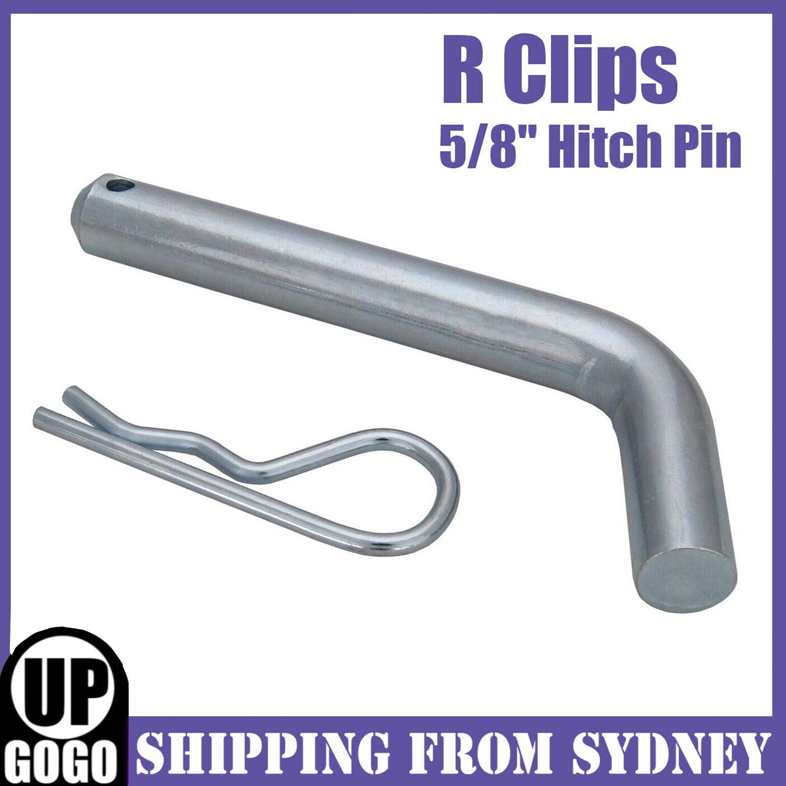 Hitch Pin Clips 14mm 5/8 Inch Towbar Tow bar Receiver Precise Solid Made 10313