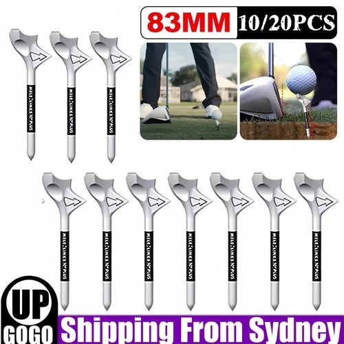 10/20PCS Golf Tees Increases Speed Stand Balls Support Base Holder Access White