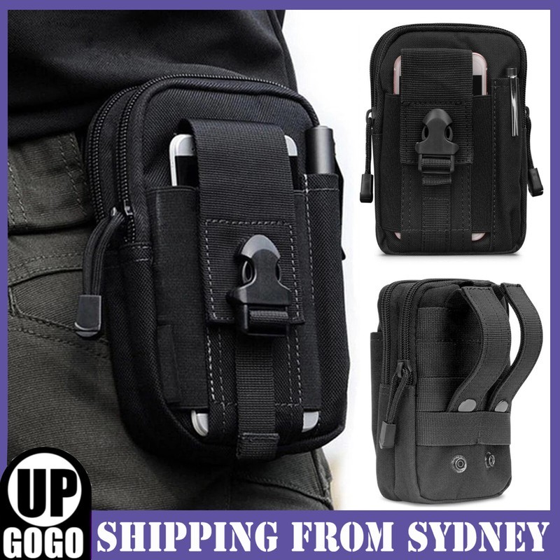 Tactical Waist Bag Utility Military Wallet Pack Belt Molle Multi Purpose Pouch 6