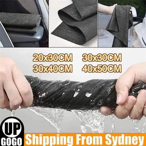 8 PCS Nano Scale Streak-Free Glass Cleaning Cloths Reusable Magic Rag VIC AUS 1