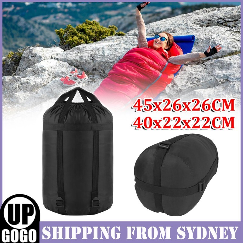 Compression Sack Sleeping Bag Cover Pouch Clothing Outdoor Camping Waterproof AU