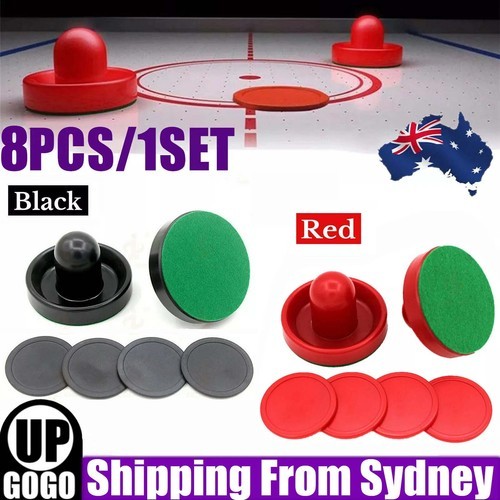 8pcs/Set Large Pusher Felt Pucks For Air Hockey Table Game Accessory Fun 96mm AU
