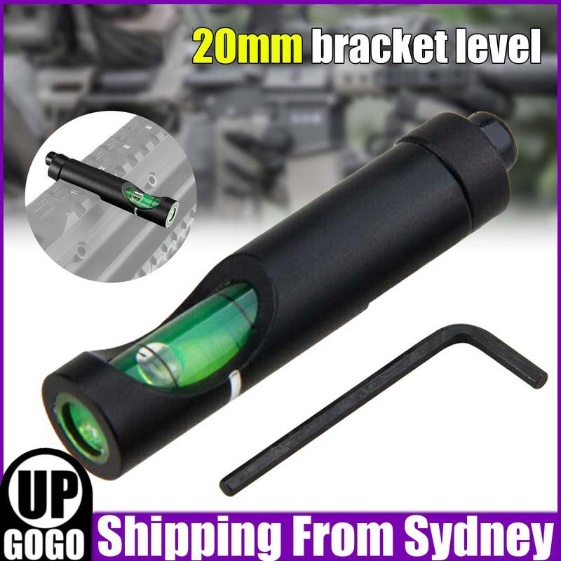 Metal Spirit Bubble Level For Picatinny Weaver Rail Rifle Sight Mount Scope 20mm