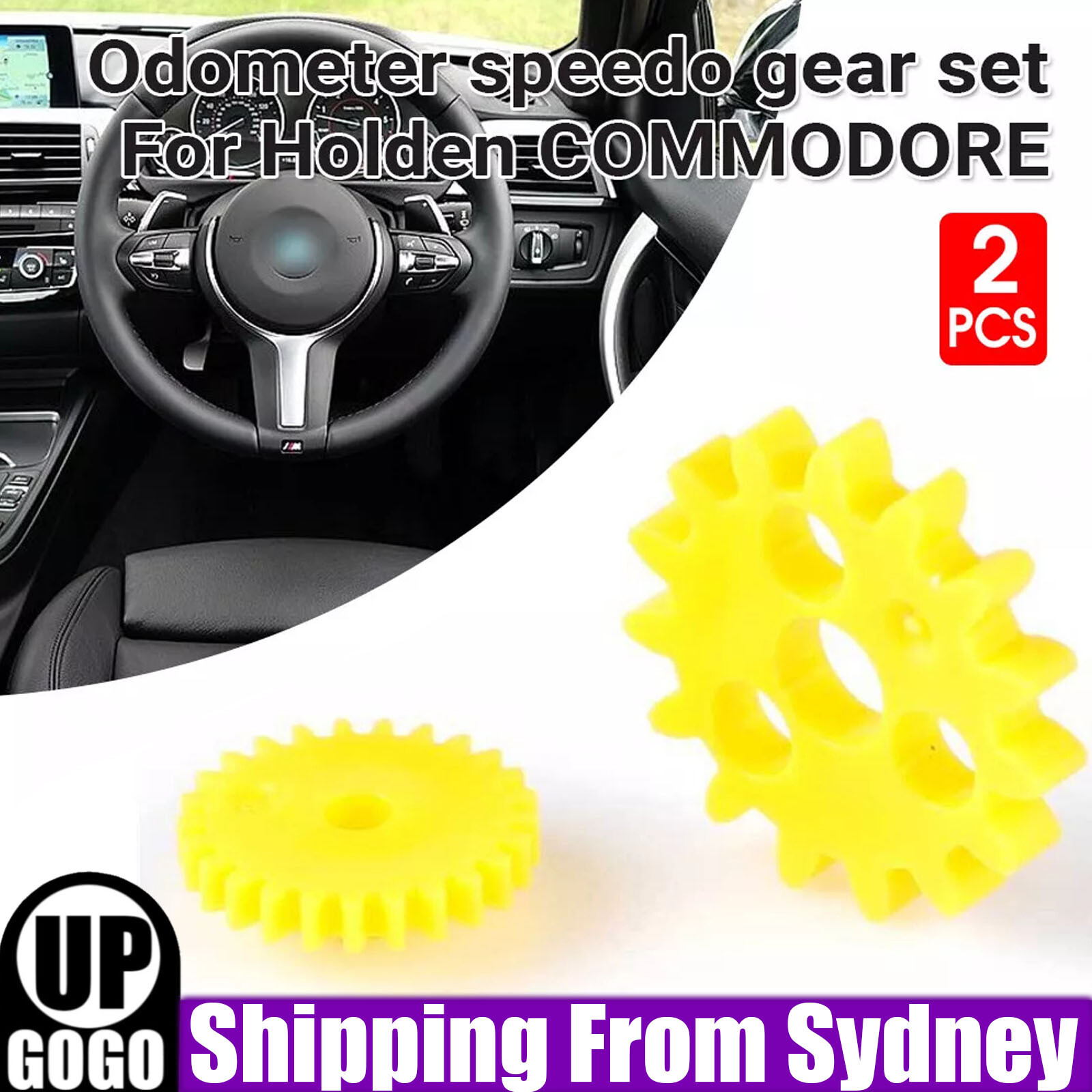 2X Odometer Speedo Gear Sun Cog Set For Holden COMMODORE VN VP VR VS Euro Dash