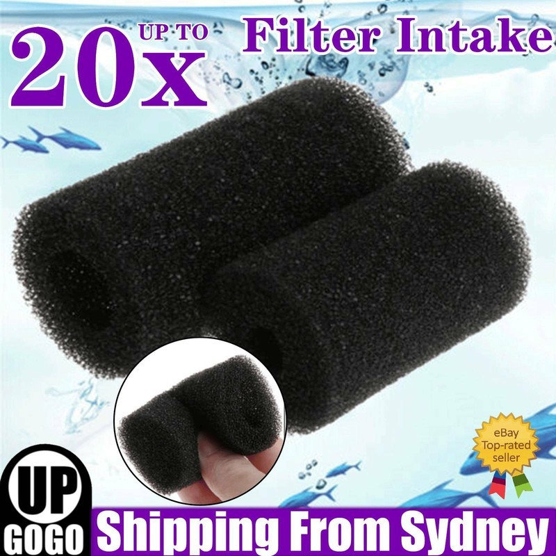 Filter Intake Sponge Fry Saver Protection Aquarium Fish Tank Large OR Small