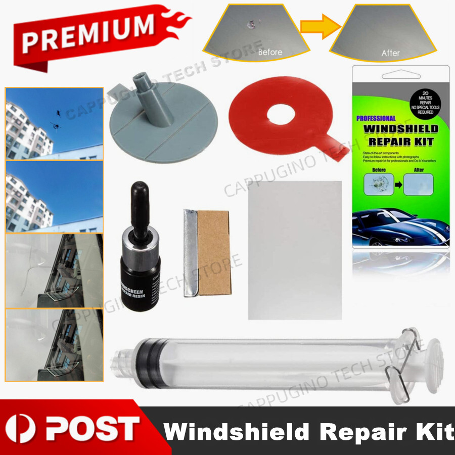 Window Tool Crack Remove Chip Resin Glass Recovery Car Windscreen Repair Kit