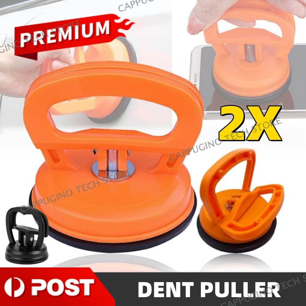 CAPPUGINO 2PCS Suction Cup Dent Puller Car Fix Mend Truck Auto Body Repair Tool