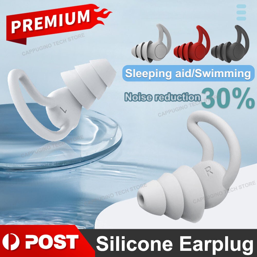 Ear Plugs for Sleeping Reusable Soft Silicone Noise Reduction 2024 Pack Airplane