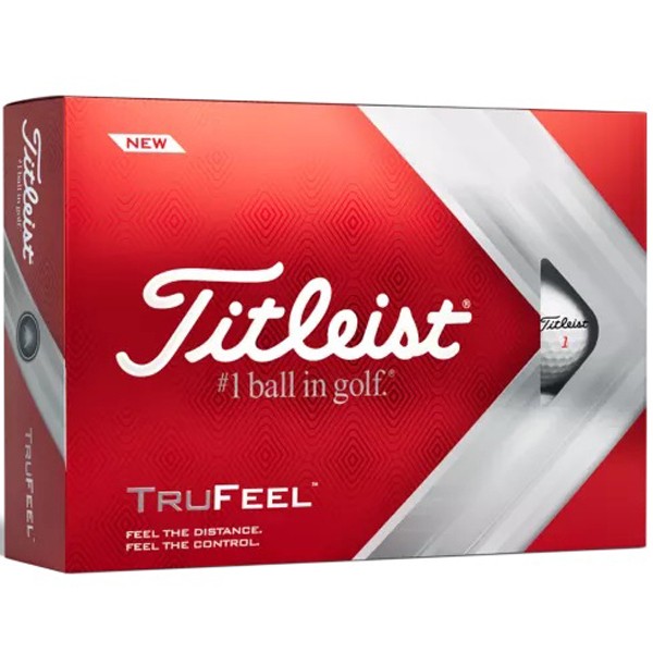 Titleist TruFeel White Golf Balls 1 Dozen N/A