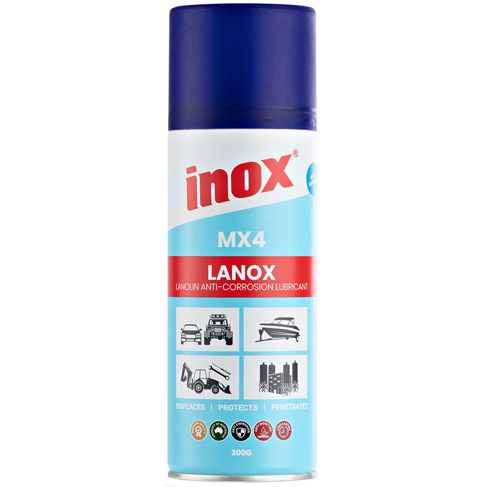Inox Lanox MX4 Marine Anti-Corrosion Lubricant Aerosol Spray 300g Maintenance