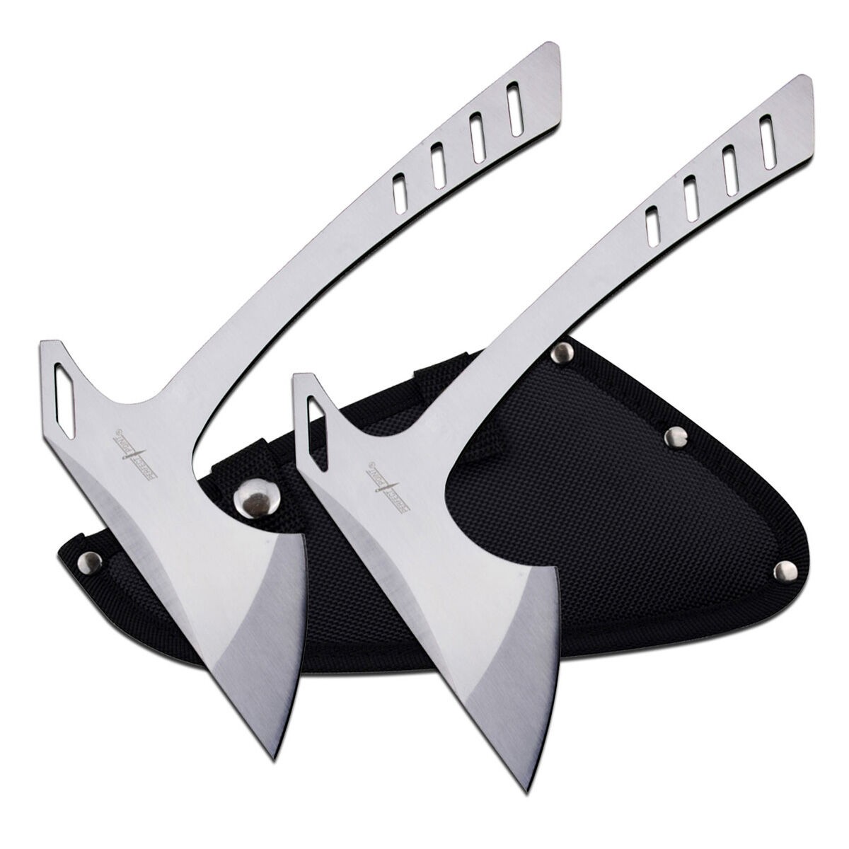 Perfect Point Stainless Steel Throwing Axes 2 Pack K-PP-132-2 N/A Knives Tools