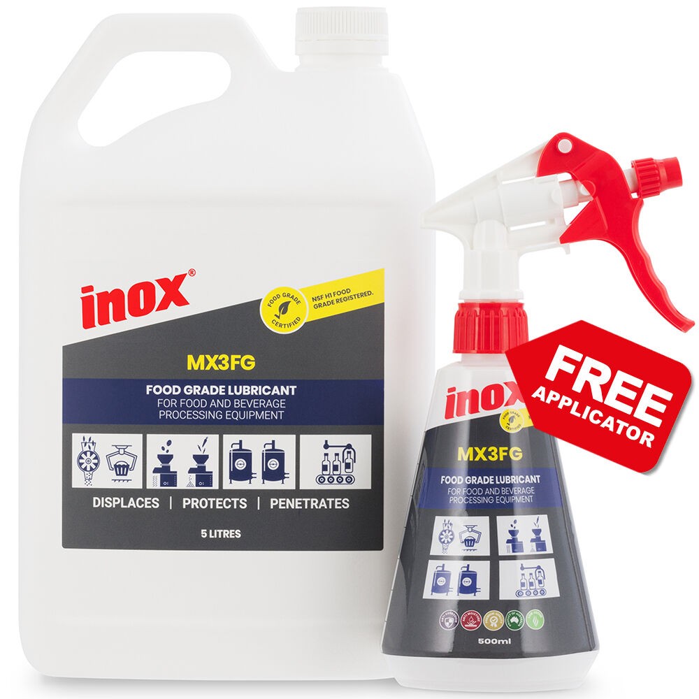 Inox MX3FG Food Grade Multi-Purpose Lubricant 5 Litre with Applicator Other