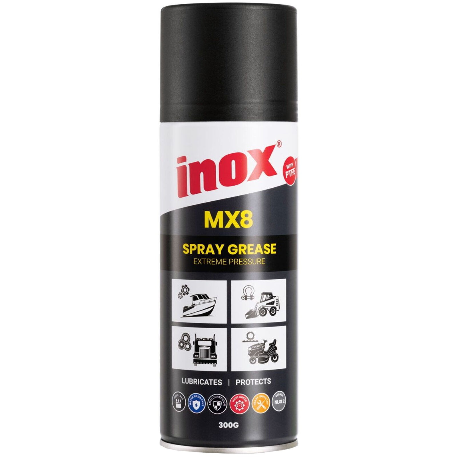 Inox PTFE MX8 Extreme Pressure Grease Aerosol Spray 300g N/A Other Boating Water