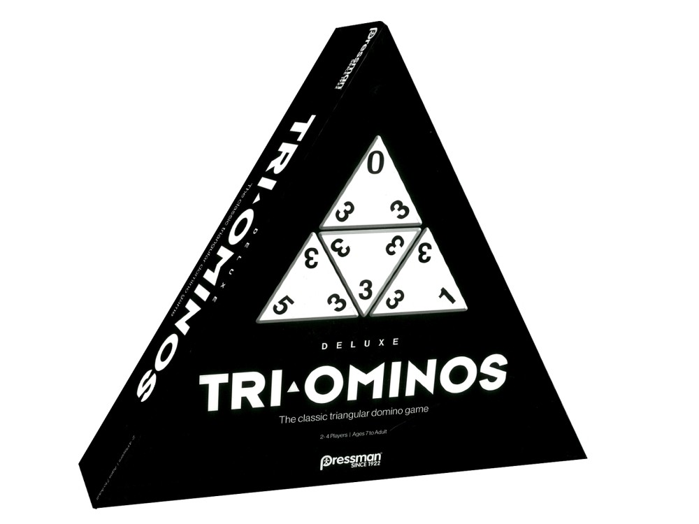 Crown Andrews Triominoes Triangular Domino Game N/A Contemporary Manufacture