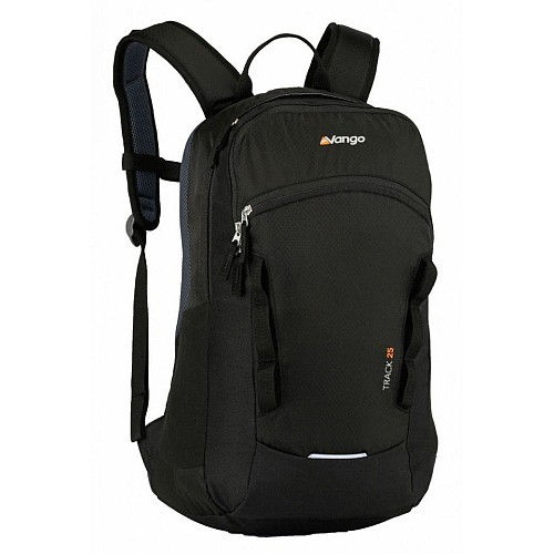 Vango TRACK 25L-BLACK / RED-DAY PACK BACKPACK Black VRS-TRK25-LBLK Daypacks