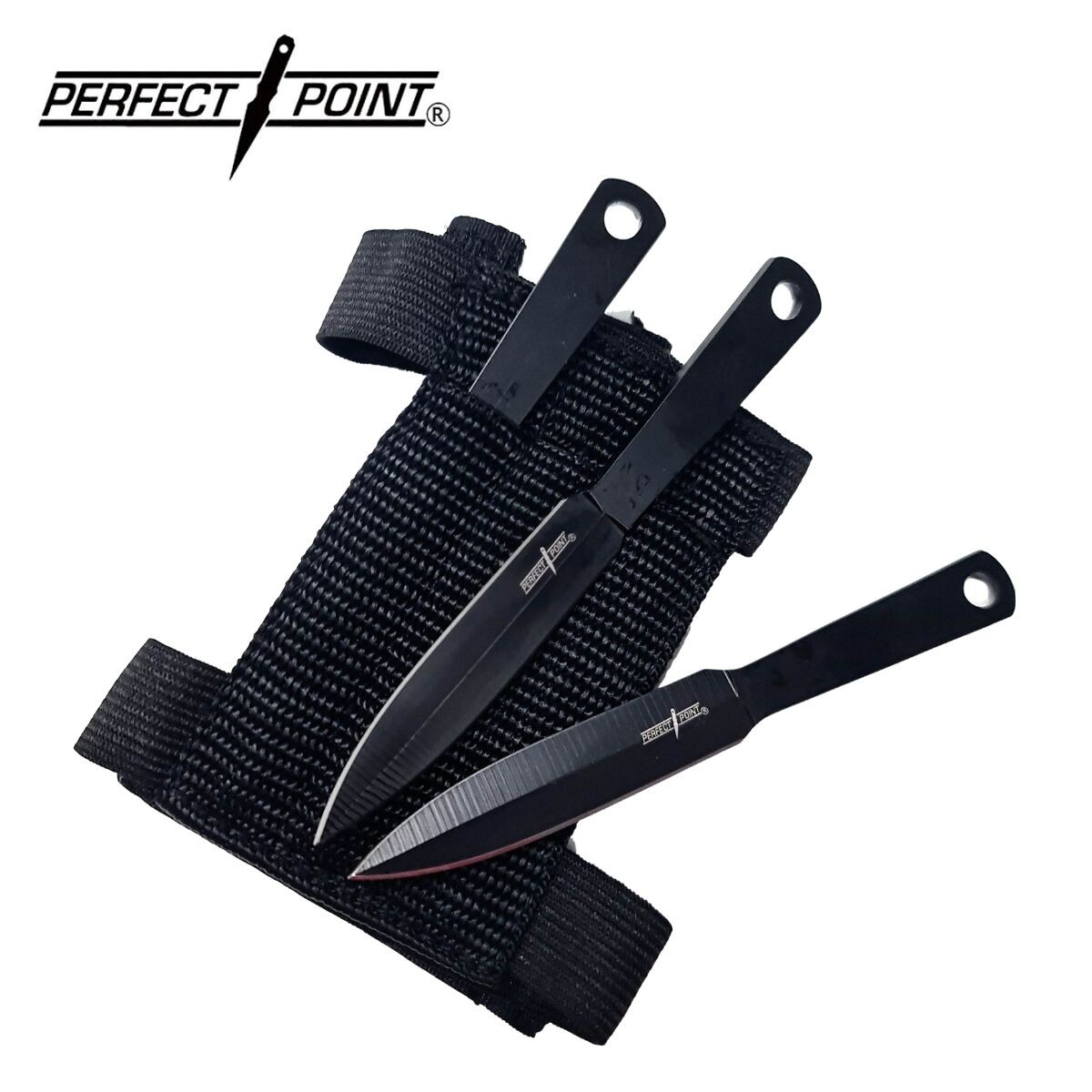 Perfect Point Short Range Throwing Knives 120mm 3 Pack K-YK-185N N/A Other