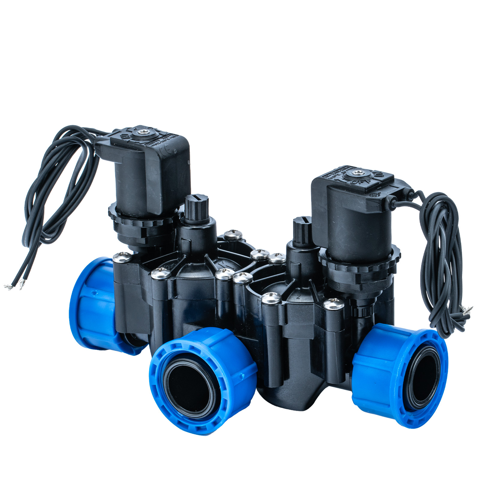 K-Rain 25mm Dual Outlet Modular Solenoid Valve