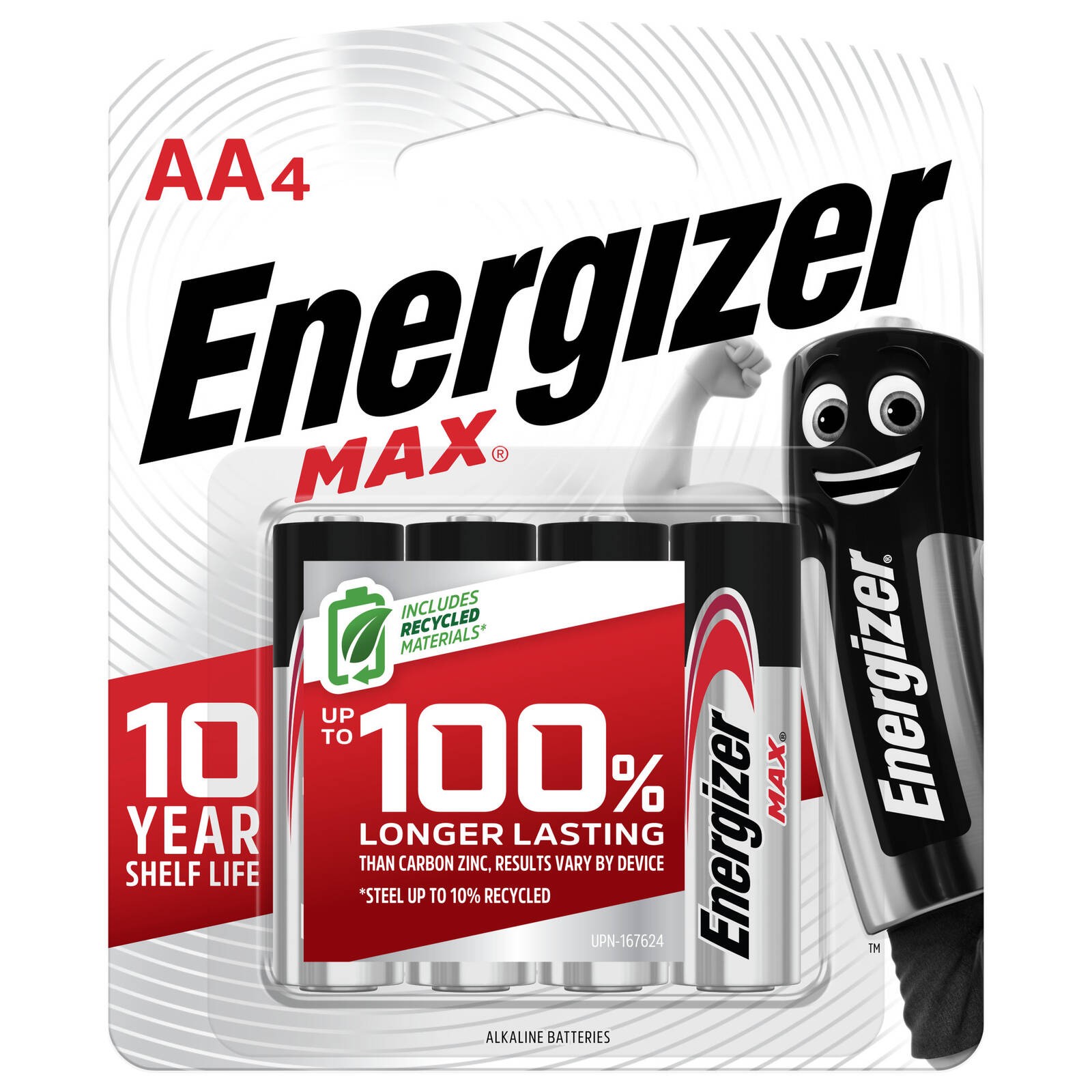 Energizer Max AA Battery - 4 pieces