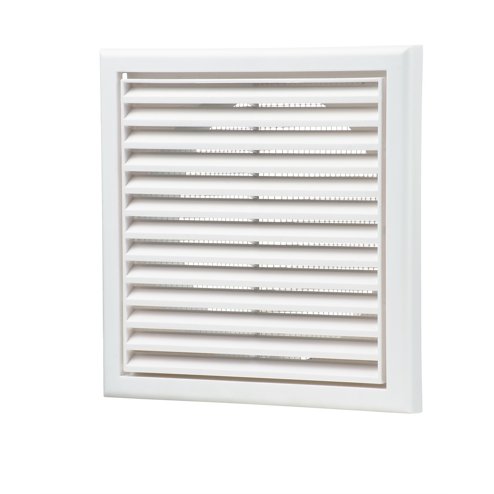 Blauberg 150mm White Square Fixed Grille
