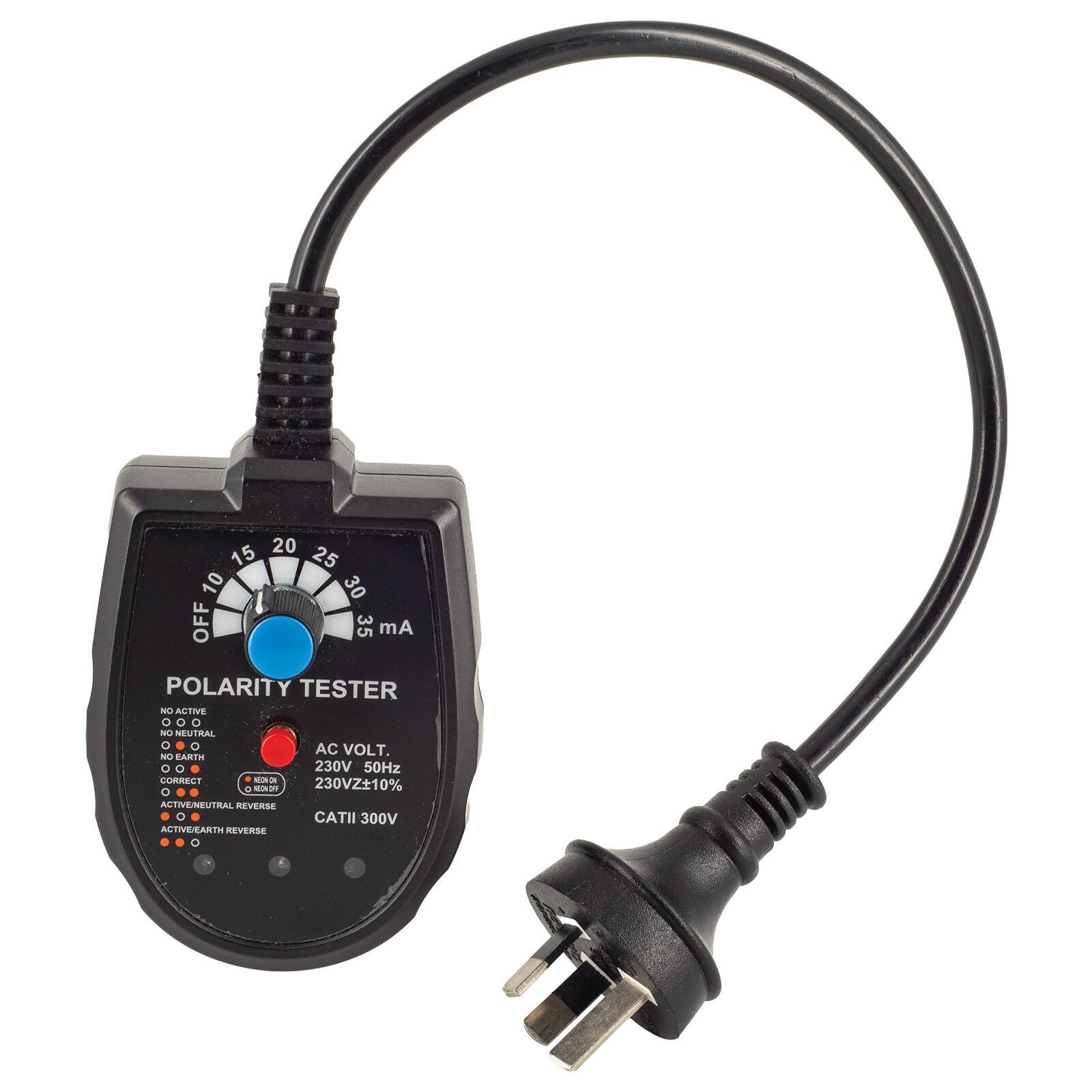 DETA RCD Polarity Socket Tester Workshop Tool
