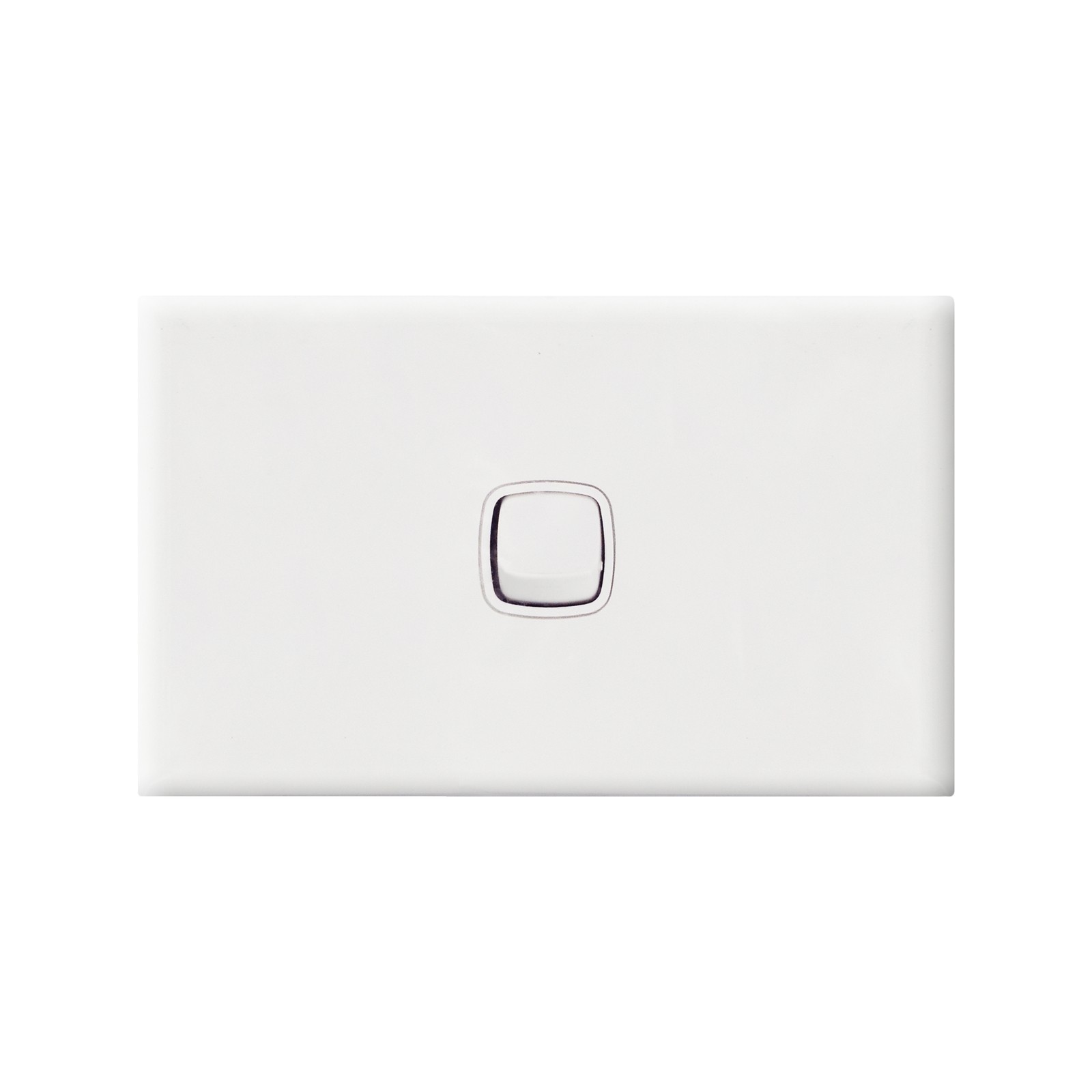HPM Excel 1 Gang Horizontal Wall Switch
