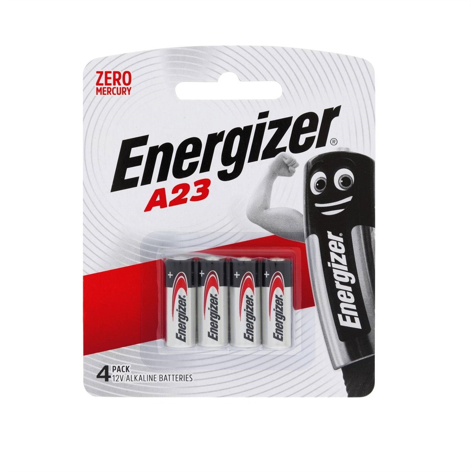 Energizer A23 12V Battery - 4 pieces