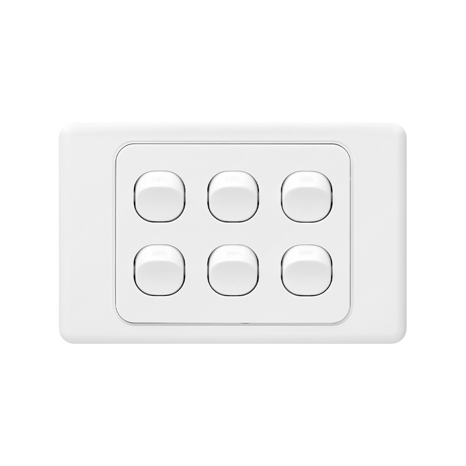 DETA Six Gang Switch