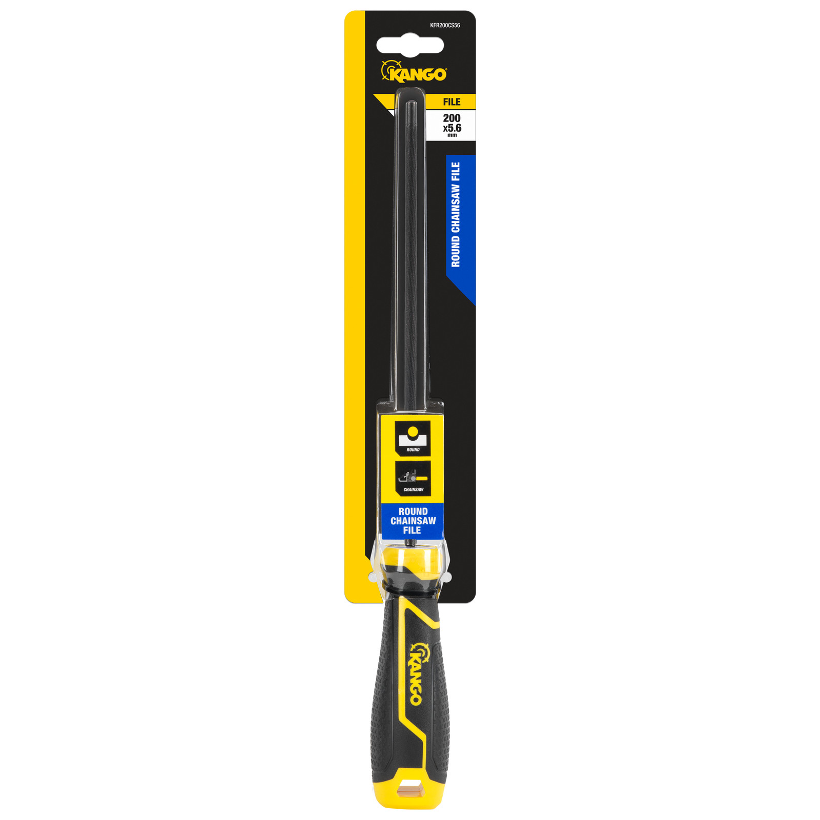 Kango 200 x 5.6mm Round Chainsaw File Workshop Tool