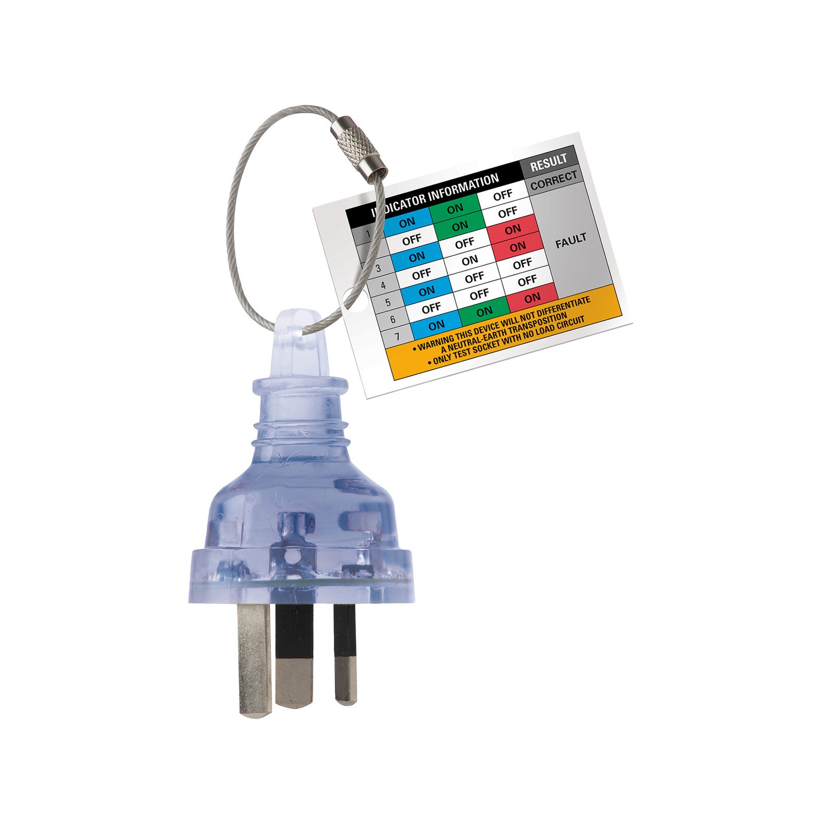 DETA Power Outlet Tester Plug Workshop Tool