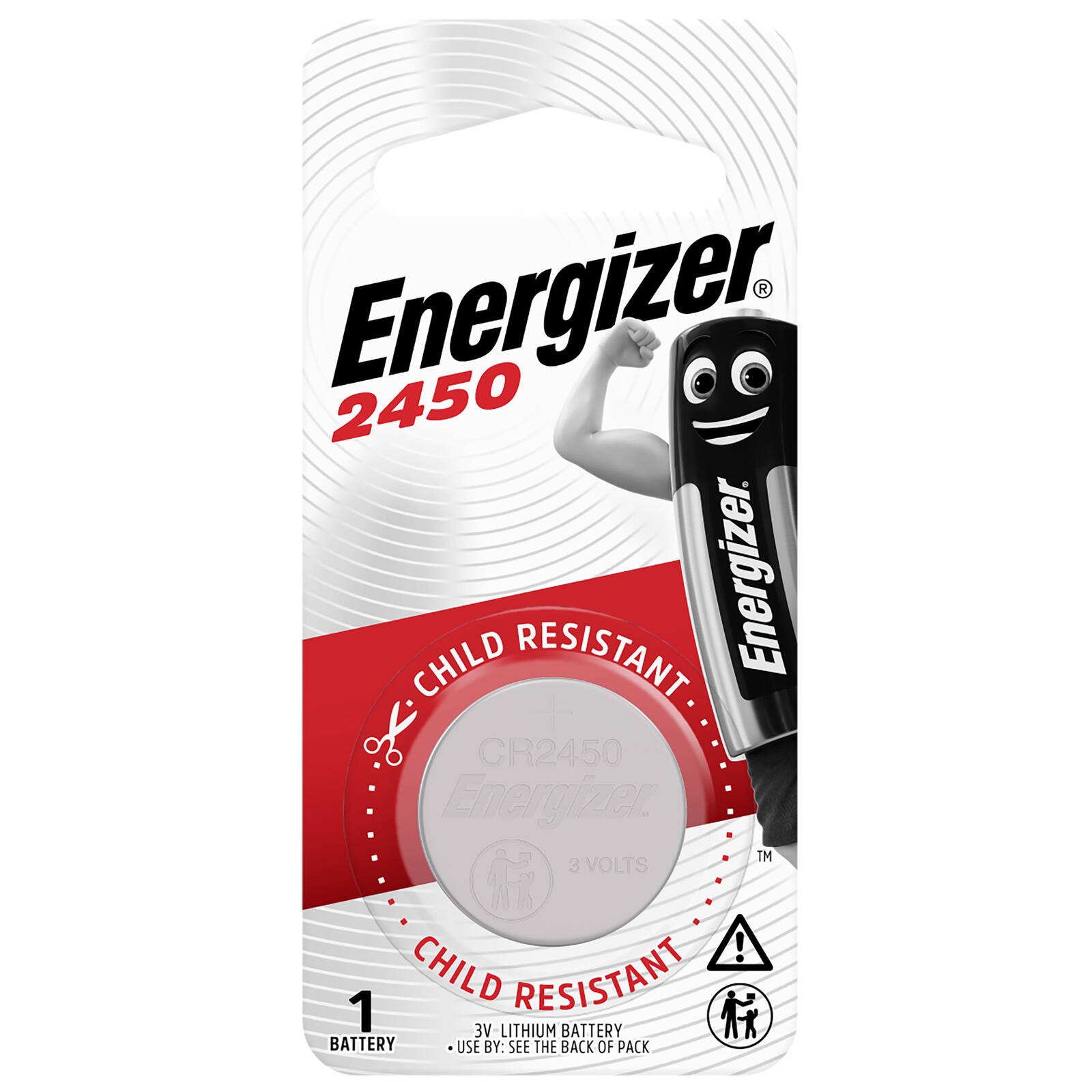 Energizer 2450 Lithium Coin Battery - 1 piece Workshop Tool