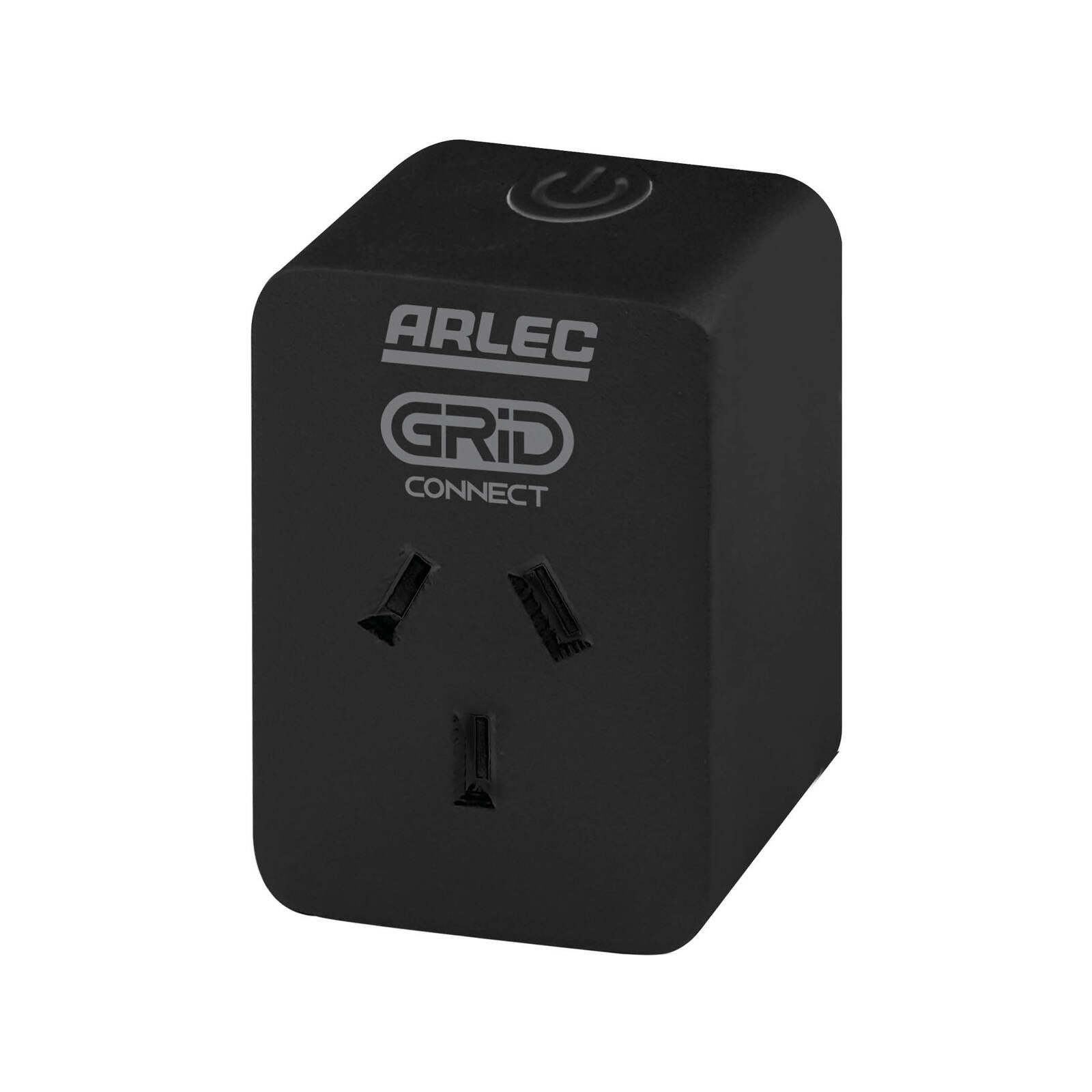 Arlec Grid Connect Black Smart Plug In Socket With Energy Meter Workshop Tool