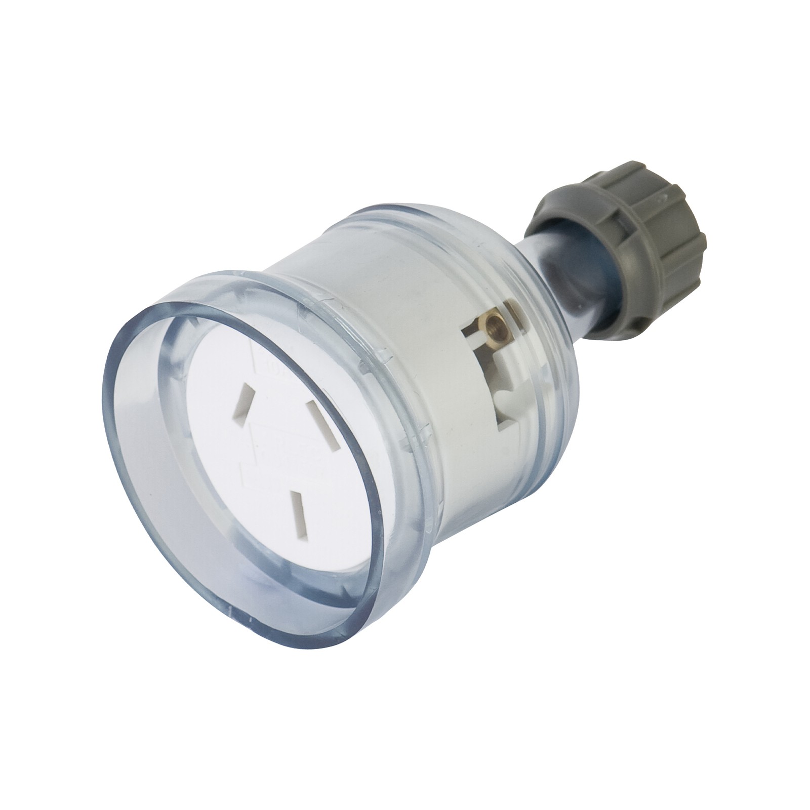 DETA 10A Clear Extension Socket - Clear Workshop Tool