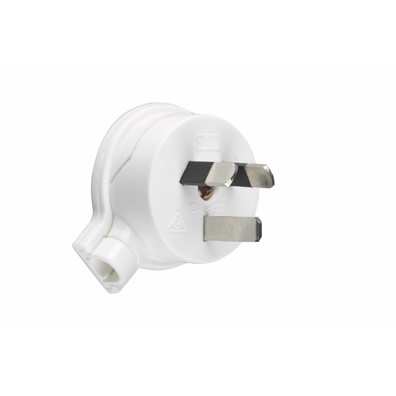 HPM 10A Top Side Entry Plug - White 2 pcs